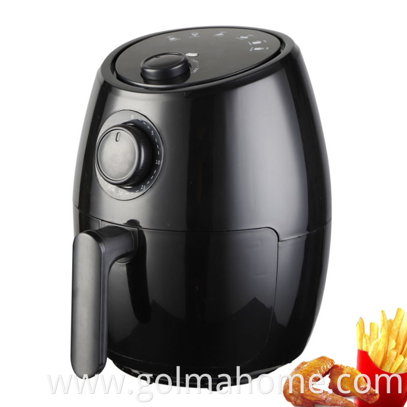 2L Family Air Fryer Oven Healthy with 80% Less Fat Oil Free Deep Fryer Electrical Air Fryer